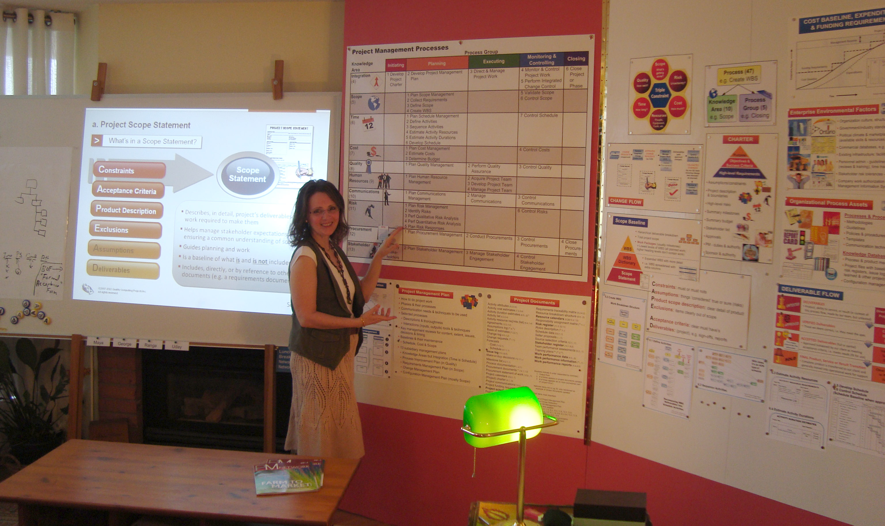 PMP Training Classroom
